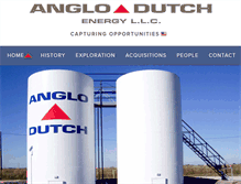 Tablet Screenshot of anglo-dutch.com
